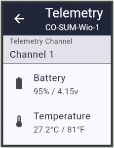 telemetry report