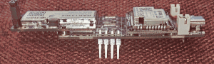 four-pin header positioned