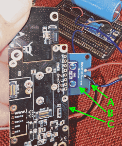 two sensors and radio