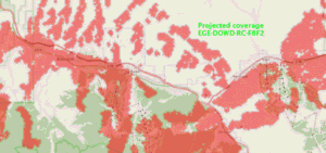 projected coverage at Dowd